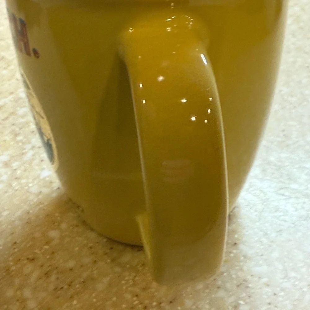 Yellow 'I Teach' Mug What’s your Superpower Fun teacher Mug